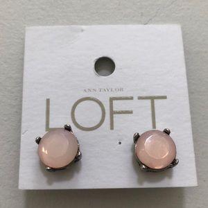 LOFT pale pink studs